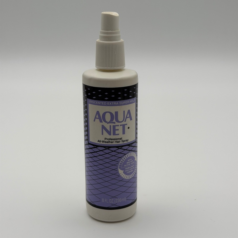 Aqua Net Unscented Extra Super Hold Professional All-Weather Hair Spray 8oz Pump